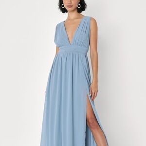Lulus NWT Heavenly Hues Maxi Dress
